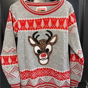 Tipsy Elves Rudolph light up sweater size S